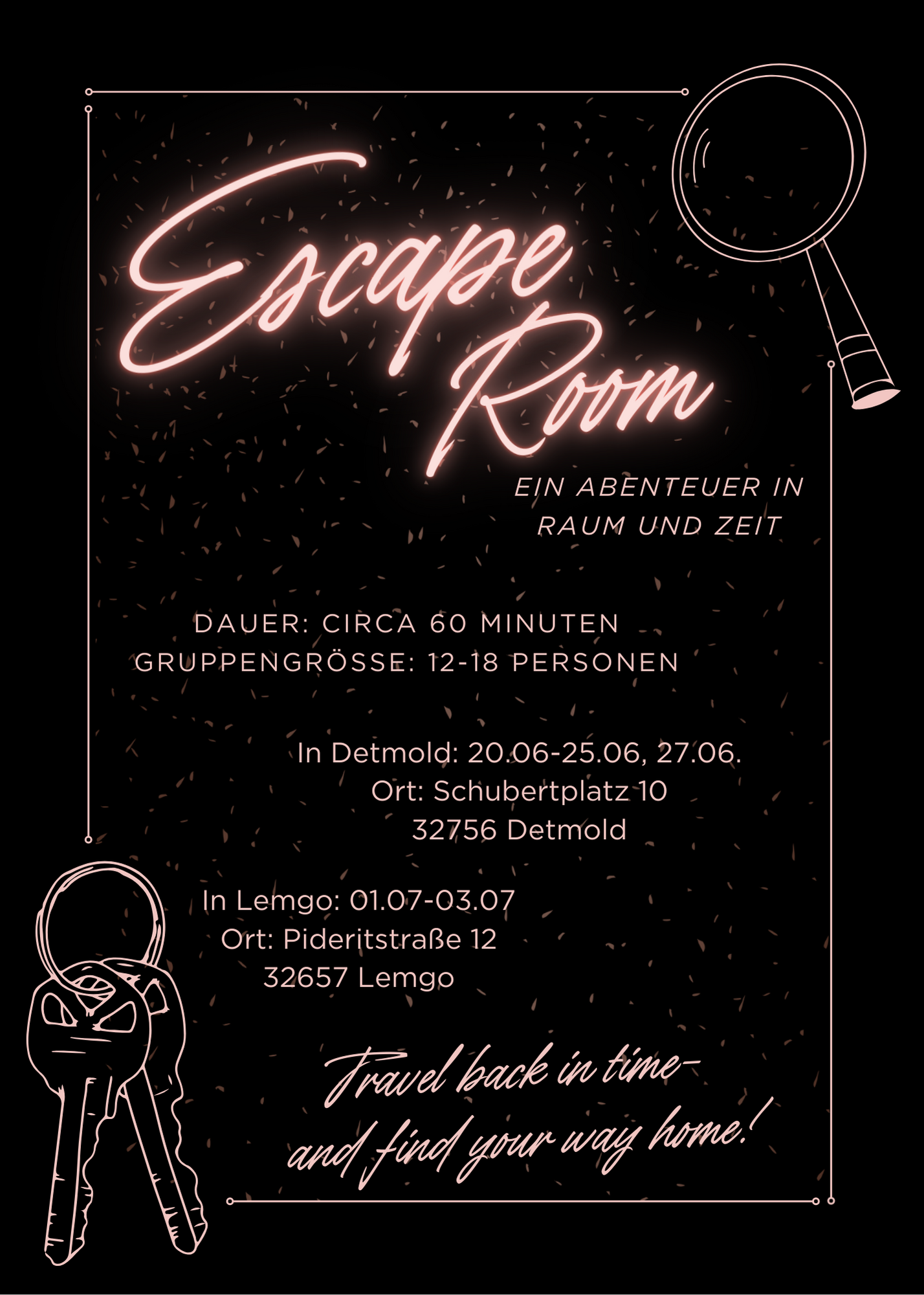 Escape Room Detmold und Lemgo